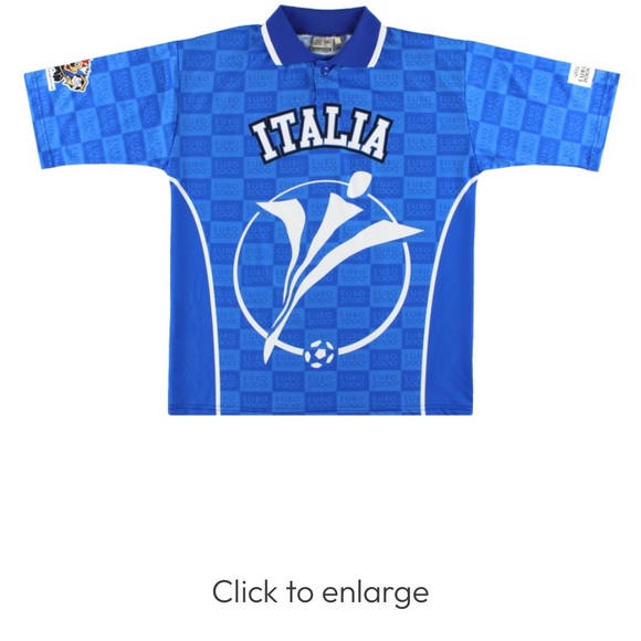 Like new condition - vintage Euro 2000 Italia fan shirt - Picture 10 of 10